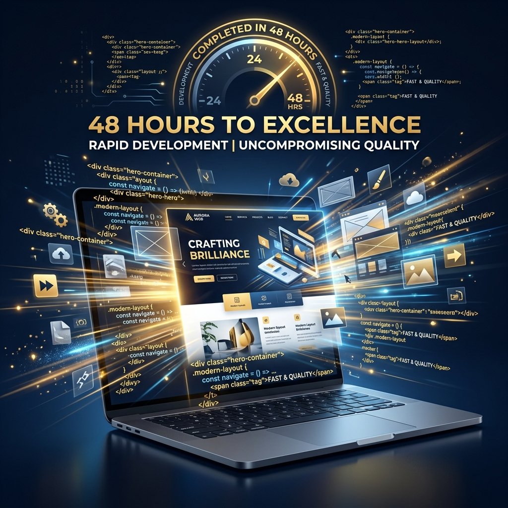 How We Built an AI-Powered Website in 48 Hours